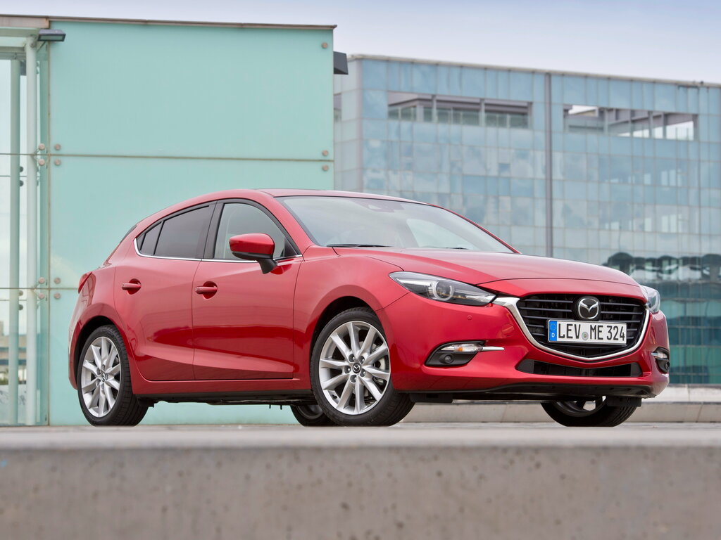 Mazda Mazda3 (BM) 3 поколение, рестайлинг, хэтчбек 5 дв. (08.2016 - 05.2019)